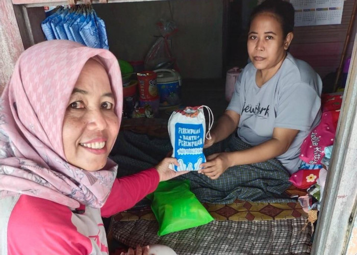 Cegah Masalah Reproduksi, Puspita Bahari Komitmen Bagikan Pembalut Kain