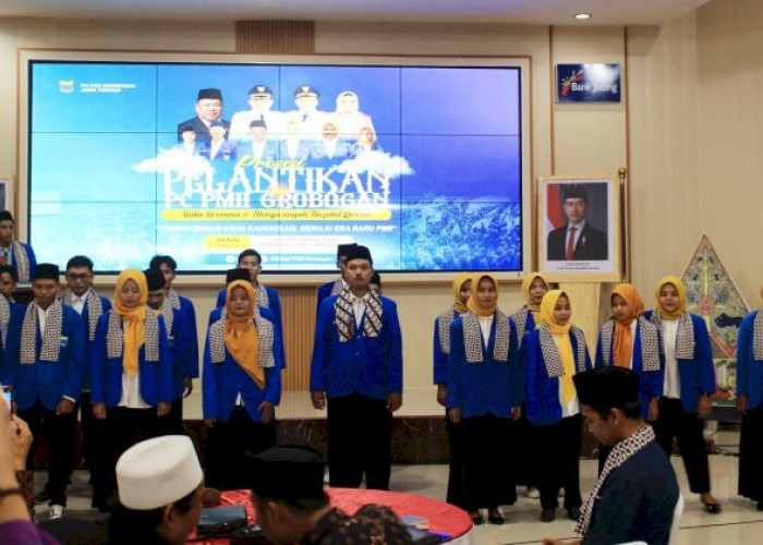 Riffhan Adi Saputra Resmi Nahkodai PMII Grobogan Periode 2025-2026