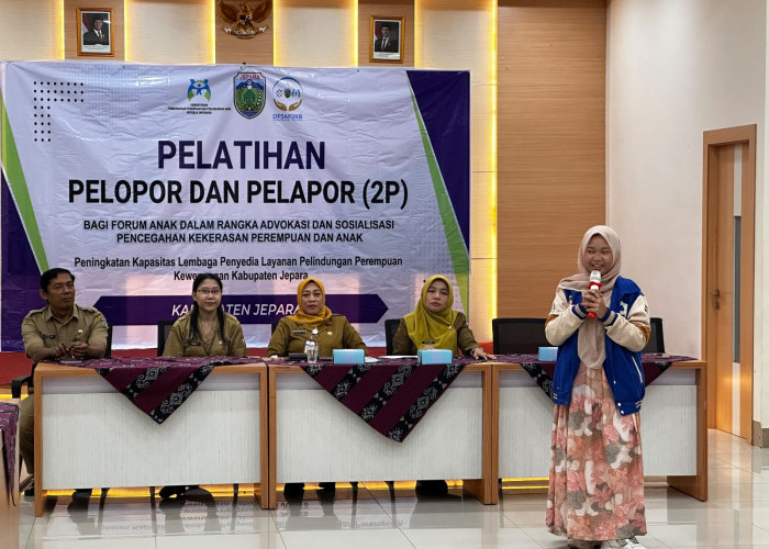 Forum Anak Jepara Didoktrin Berani Sebagai Pelapor dan Pelopor Cegah Kekerasan