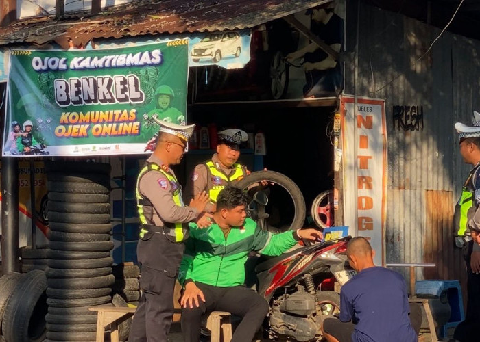 Puluhan Pengemudi Ojol Digelandang ke Mapolres Pati, Ada Masalah Apa? 