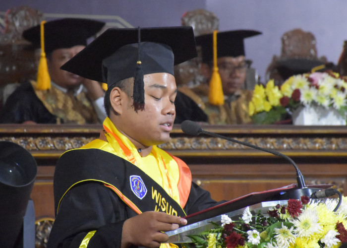 M Rudi Gunawan, Wisudawan Terbaik UPS Lulus Tanpa Skripsi, Artikel Ilmiah Tembus Jurnal Sinta 3