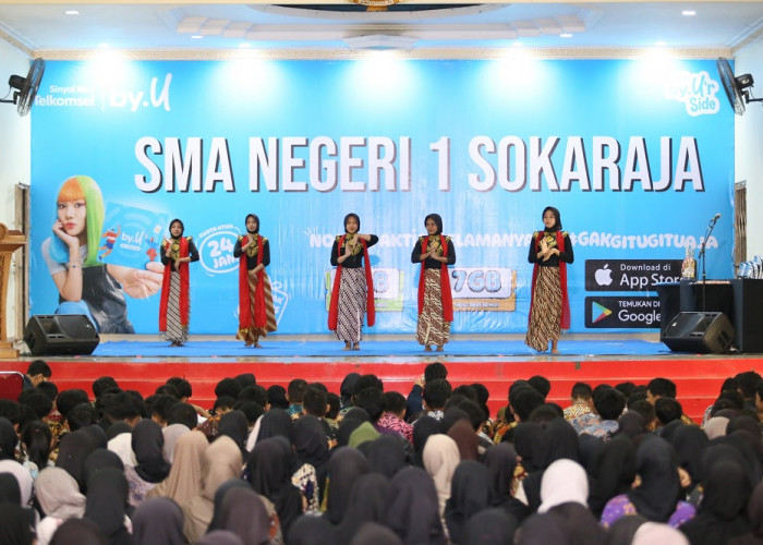 Telkomsel Hadirkan Program by.U Always by U'r Side di Sekolah, Dukung Digitalisasi Anak Muda