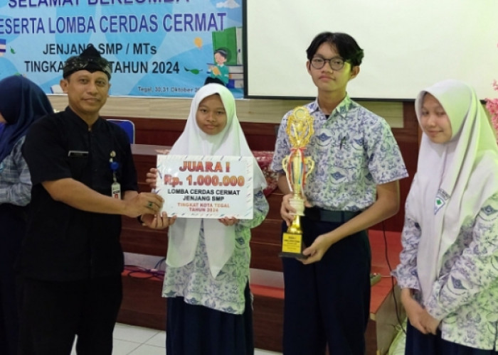 SMP Al Irsyad Juara I LCC Tingkat Kota Tegal 2024