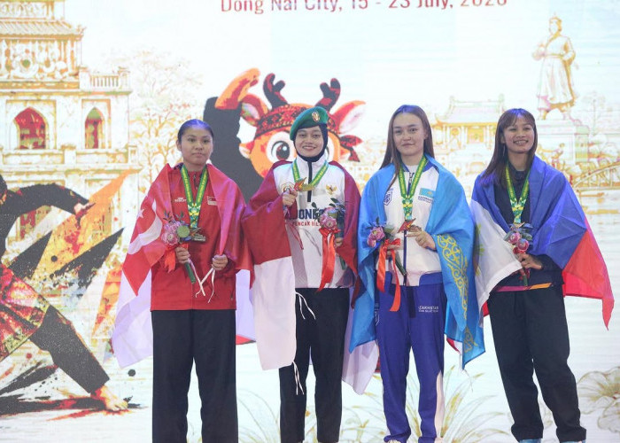 Atifa Fismawati, Atlet Pencak Silat Asal Tegal Kembali Raih Medali Emas di Dong Nai Vietnam