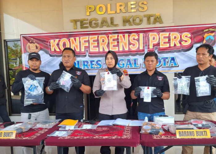 Sebulan Polres Tegal Kota Ungkap 9 Kasus Narkoba, 85 Paket Sabu dan 16 Tersangka Diamankan