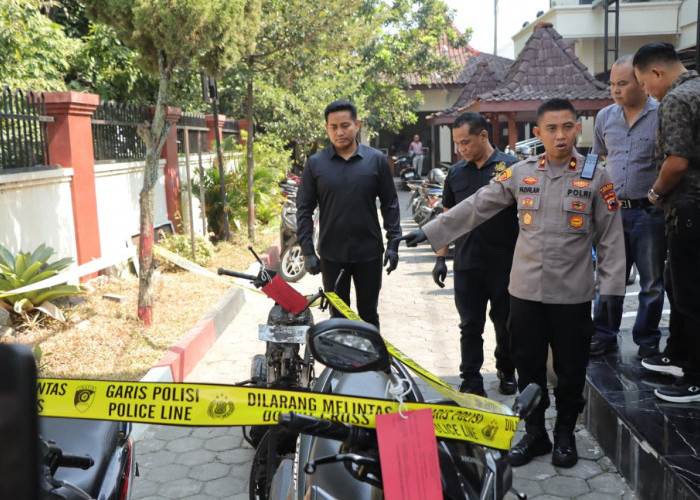 Polisi Tetapkan Dua Tersangka Kasus Pembakaran Sepeda Motor yang Diduga Dilakukan Pesilat di Grobogan