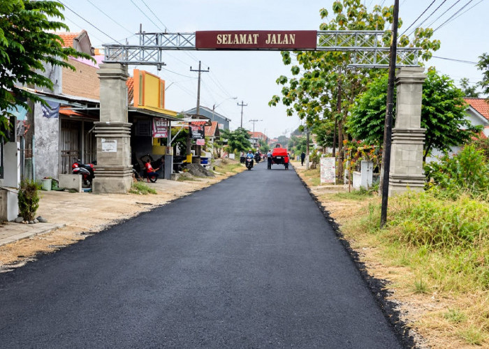 Jalan 840 Meter Tuntas, Akses Ekonomi Warga Dukuhjati Kidul Kini Mulus