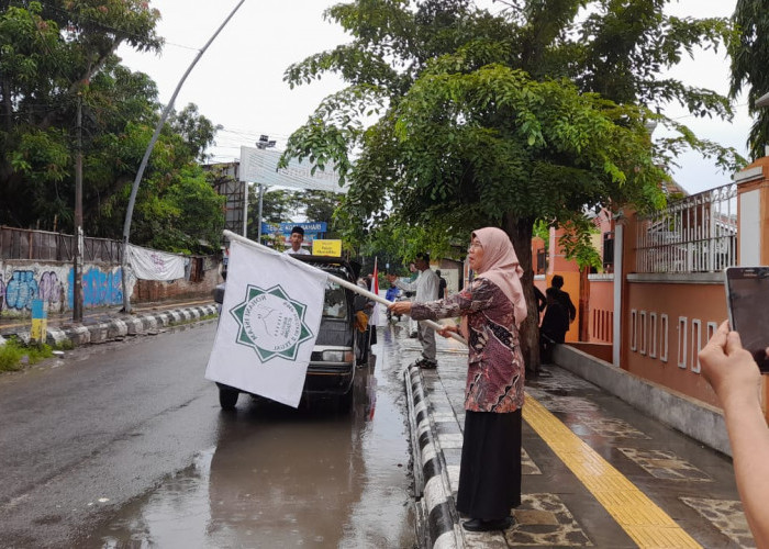 Sambut Ramadan, SMP Negeri 2 Kota Tegal Adakan Pawai