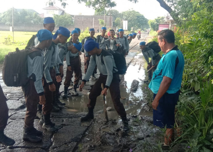 SMKN 1 Plupuh Gembleng Mental Siswa dengan Ninja Skanip