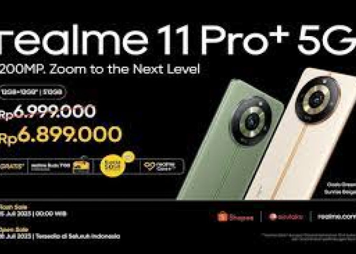 Spesifikasi dan Harga Realme 11 Pro+ 5G Terbaru 2023, HP Lincah Rasa Klasik