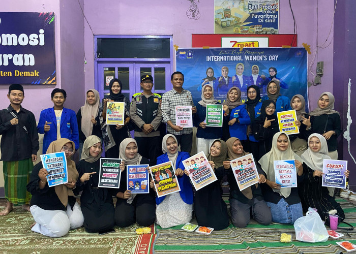 KOPRI PC PMII Demak Gelar Aksi dan Refleksi Peringati International Women's Day 2025