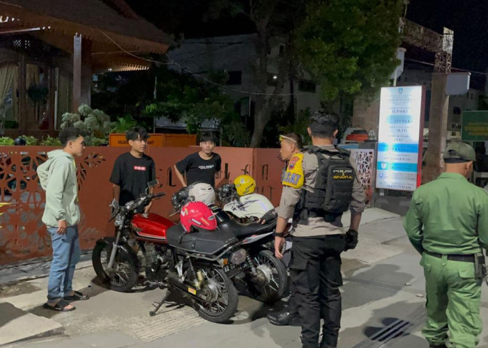 Polresta Solo Gelar Razia Knalpot Brong, Enam Motor Diamankan