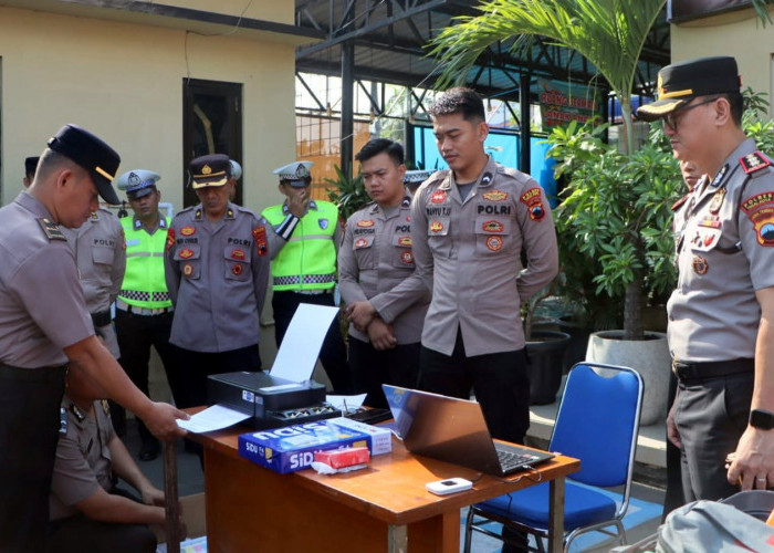 Gercep! Polres Tegal Kota Bikin Layanan Pembuatan Laporan Langsung di TKP