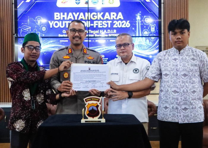 Bhayangkara Youth Edu-Fest 2026, Polres Tegal Kota Ajak Generasi Muda Bicara Karakter dan Masa Depan