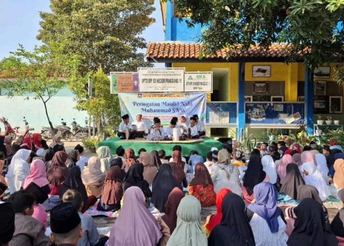 SD Negeri Panggung 11 Kota Tegal Peringati Maulid Nabi Muhammad SAW