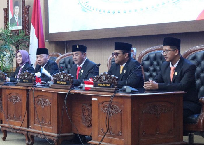 DPRD Gelar Sertijab dan Penyampaian Visi Misi Wali Kota dan Wakil Wali Kota Tegal Masa Jabatan 2025-2030