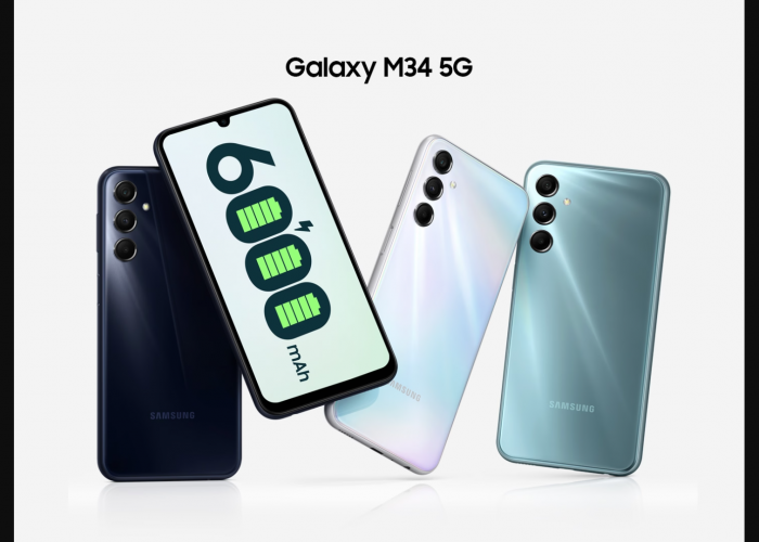 Samsung Galaxy M34 5G, Smartphone Spesifikasi Gahar dan Punya Triple Camera Kece dengan Harga Terjangkau