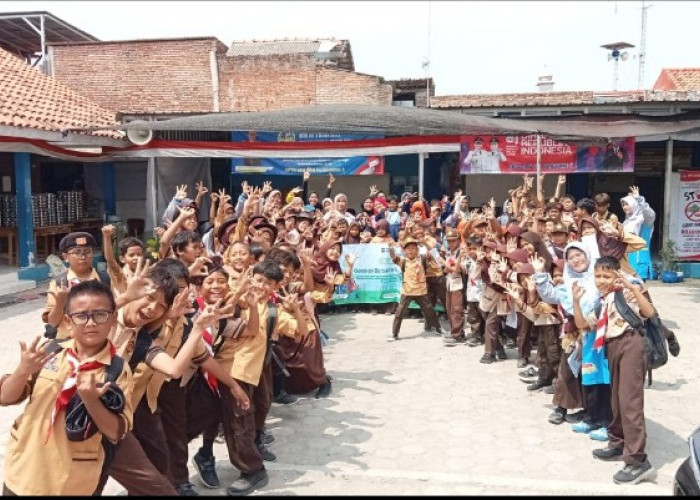 Wujudkan Lingkungan Sekolah Bersih, SDN Panggung 5 Kota Tegal Galakan Bank Sampah