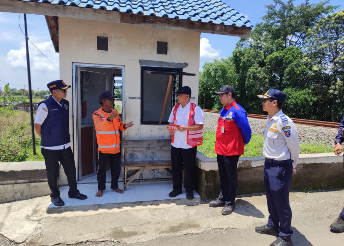 Jelang Mudik Lebaran, Dishub Gencarkan Sosialisasi Peningkatan Keselamatan Perlintasan Sebidang KA