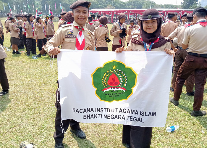 Pramuka IBN Tegal Sukses Ikuti Pertikawan Nasional ke-2 di Cibubur