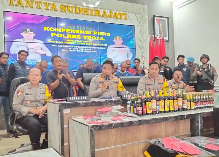 Polres Tegal Laksanakan Cipta Kondisi Kamtibmas Jelang Lebaran