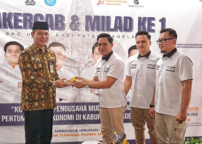 Rayakan HUT ke 1, HIPMI Kabupaten Magelang Fokus Tingkatkan Ekonomi dan Kewirausahaan