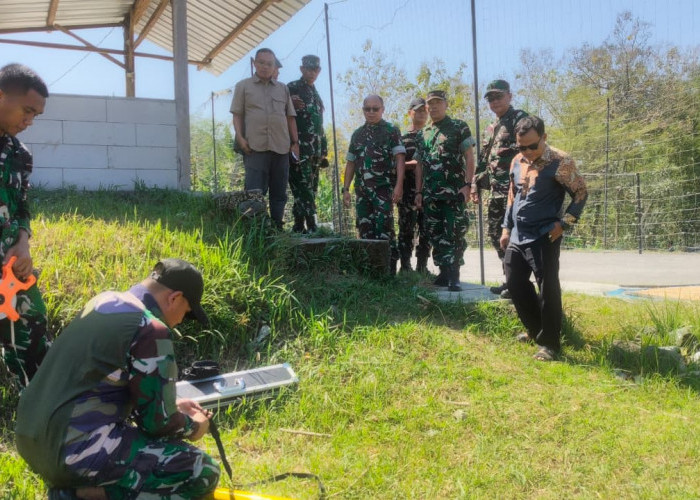 Dusun Jagir Semarang Langganan Kekeringan, BPBD dan Pusterad TNI AD Cek Lokasi Pembuatan Sumur Bor 