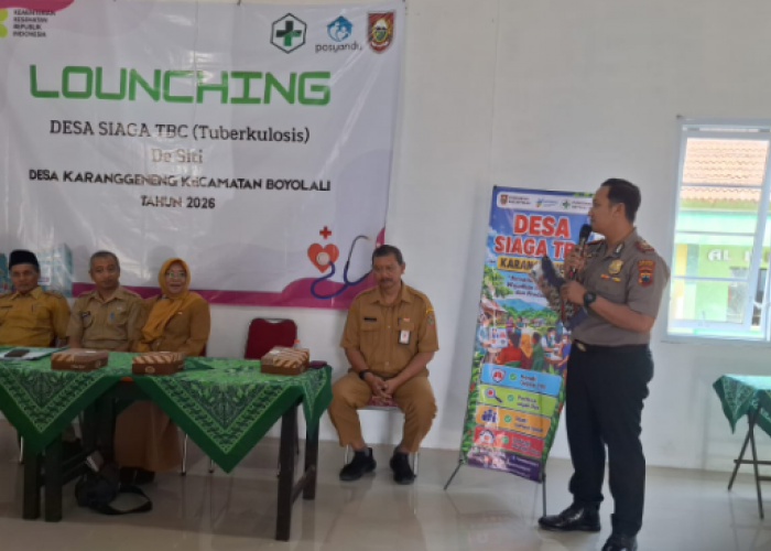 Ditemukan Kasus TBC, Karanggeneng Boyolali Dipilih sebagai Desa Siaga TBC 