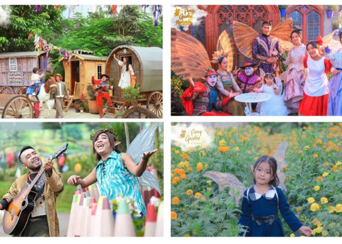 Fairy Garden Bandung: Destinasi Wisata Ini Bawa Pengunjung Masuk ke Dunia Dongeng