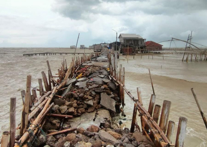 Akses Jalan ke Dukuh Tambaksari Bedono Demak Putus, 13 KK Terisolasi