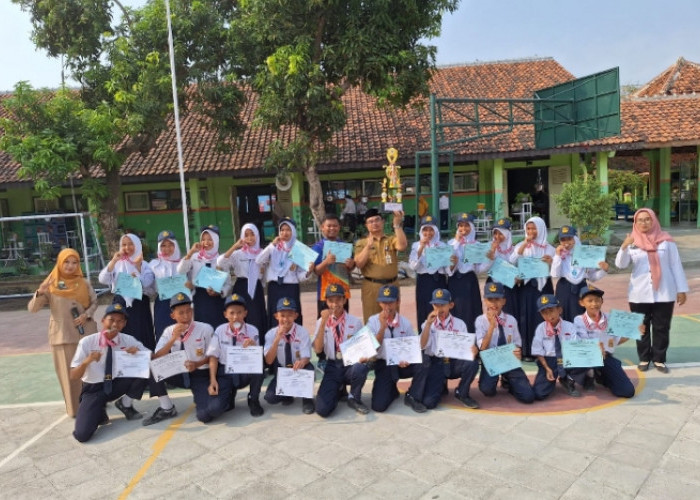 SMP Negeri 4 Adiwerna Kabupaten Tegal Borong Piala dan Medali