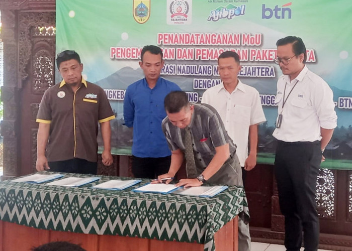 Koperasi Nanas Kabupaten Pemalang Teken Kerja Sama Pengembangan dan Pemasaran Paket Wisata