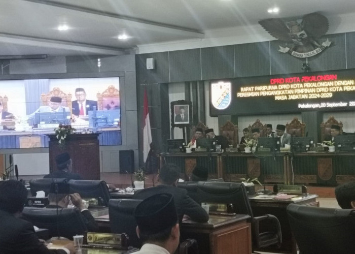 Minus PDI Perjuangan, Dua Pimpinan DPRD Kota Pekalongan Resmi Ditetapkan