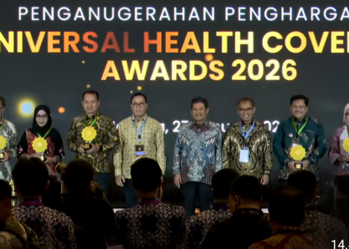 Ke-dua Kalinya, Salatiga Raih UHC Award Bukti Komitmen Jaminan Kesehatan Warga