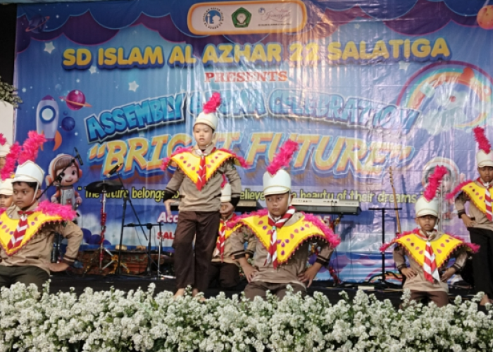 Ajang Assembly dan P3MA Celebration, Murid SD Al Azhar 22 Salatiga Tampilkan Aksi-Atraksi Hingga Enterpreneur
