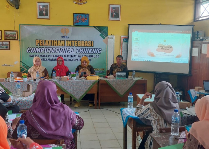 Puluhan Guru SD Kabupaten Tegal Dilatih Berpikir Komputasional