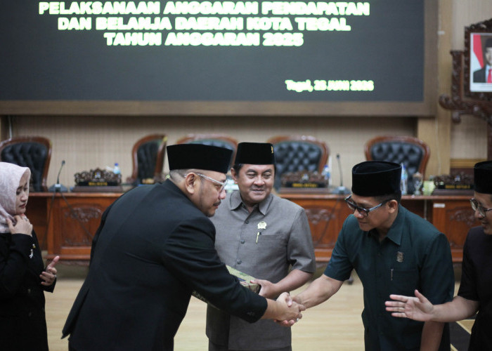 DPRD Kota Tegal Gelar Rapat Paripurna Penyampaian Pertanggungjawaban Pelaksanaan APBD 2025