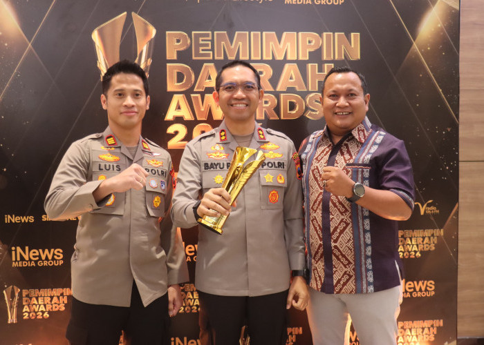 Kapolres Tegal Raih Apresiasi Pemimpin Daerah Awards 2026  