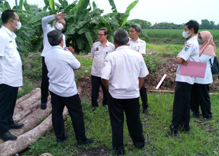 Dinsos Kabupaten Tegal Tinjau Lahan Sekolah Rakyat