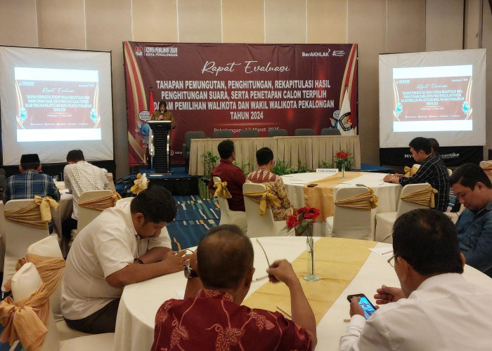 Rapat Evaluasi Pilwakot 2024, KPU Kota Pekalongan: Banjir di TPS Jadi Sorotan 