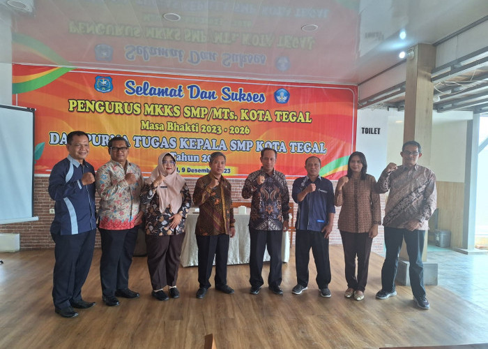 Sukarmin Pimpin MKKS SMP/MTs se-Kota Tegal 