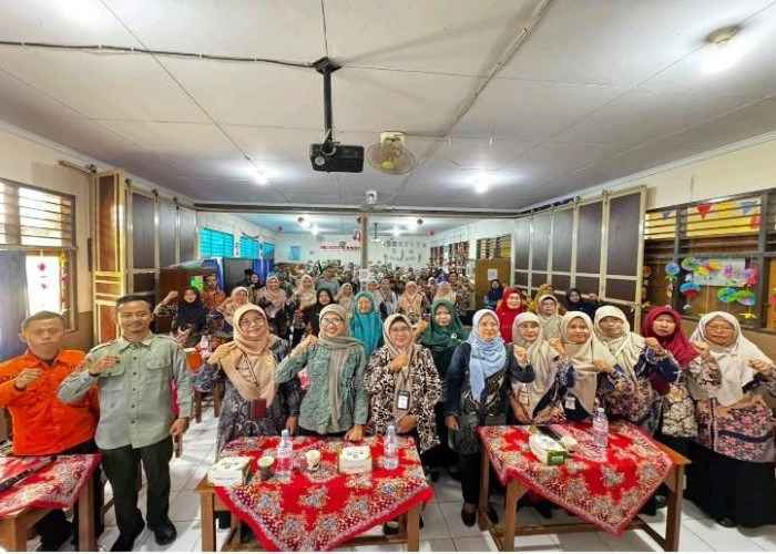 Perkuat Kesiapsiagaan Bencana, Sekolah di Tegal Timur Ikuti Sosialisasi SPAB dan Tandatangani MoU dengan BPBD