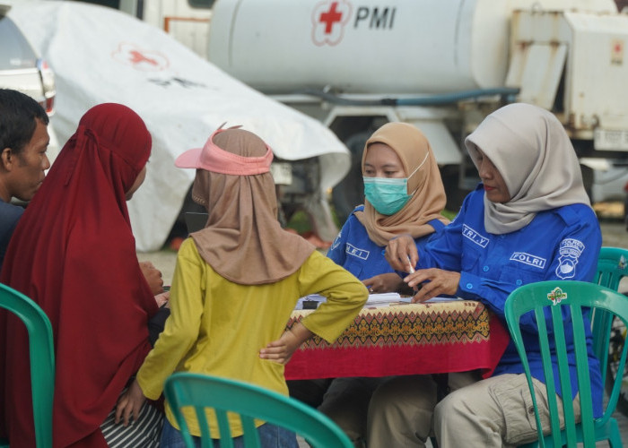 Rangkaian Hari Bhayangkara Ke-80 di Kabupaten Tegal,  Bhakti Kesehatan Hadirkan Layanan CKG 