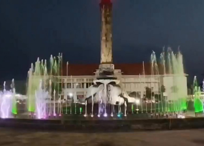 Jam Tayang Air Mancur Menari Tugu Muda Semarang Berubah, Kini Tampil Tiga Kali Sehari