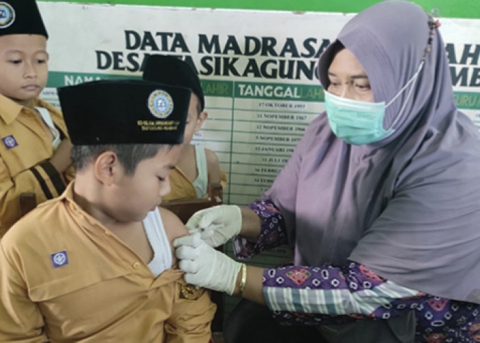 Dinkes Rembang Kejar Target 97 Persen Imunisasi MR dan HPV untuk Anak Sekolah