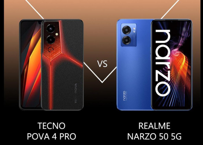 Tecno Pova 4 Pro Vs Realme Narzo 50 5G, Mana yang Lebih Diminati?