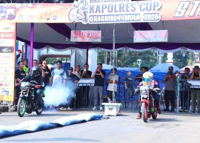 600 Pembalap Ramaikan Drag Bike Kapolres Cup Pekalongan, Kapolres Targetkan Balap Liar Berakhir