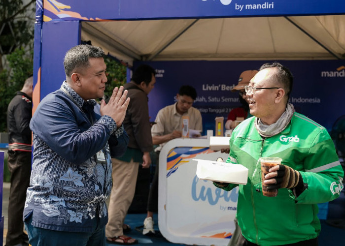 Livin’ Mandiri Berbagi Hadirkan Apresiasi bagi Pekerja Rentan dalam Perayaan HUT ke-28 Bank Mandiri
