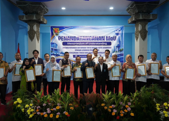 PDAM Tirta Moedal Rangkul 16 Kampus dan Sekolah, Semarang Siapkan Inovasi Air Minum Berbasis Riset dan Magang