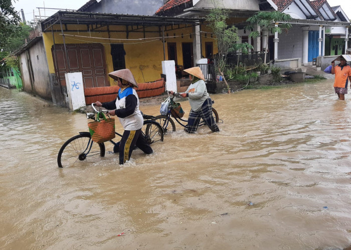 Dua Desa di Kecamatan Suradadi Kabupaten Tegal Terendam Banjir